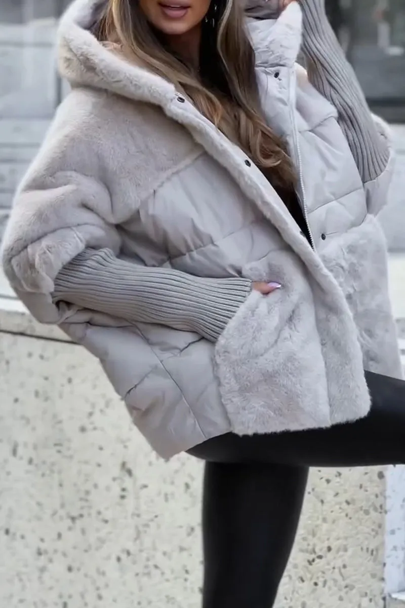 Nadia Women's Winter Jacket – Warm, Comfortable and Trendy Multicolor Design