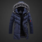 Marcus Men's Winter Coat – Warm Insulation, Water-Repellent Fabric & Adjustable Hood
