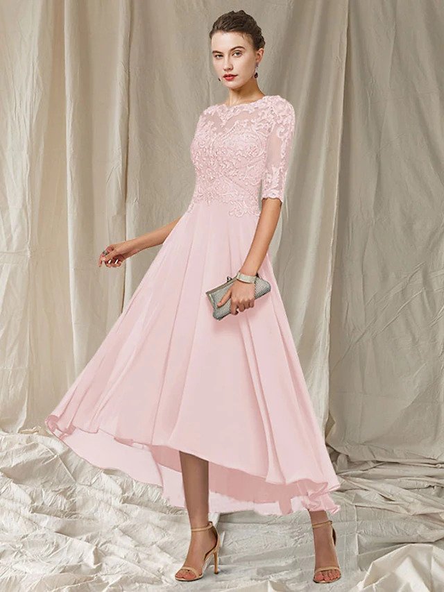 Seraphina Women's Evening Gown – Elegant Long Lace Dress with Flattering Fit for Festive Occasions