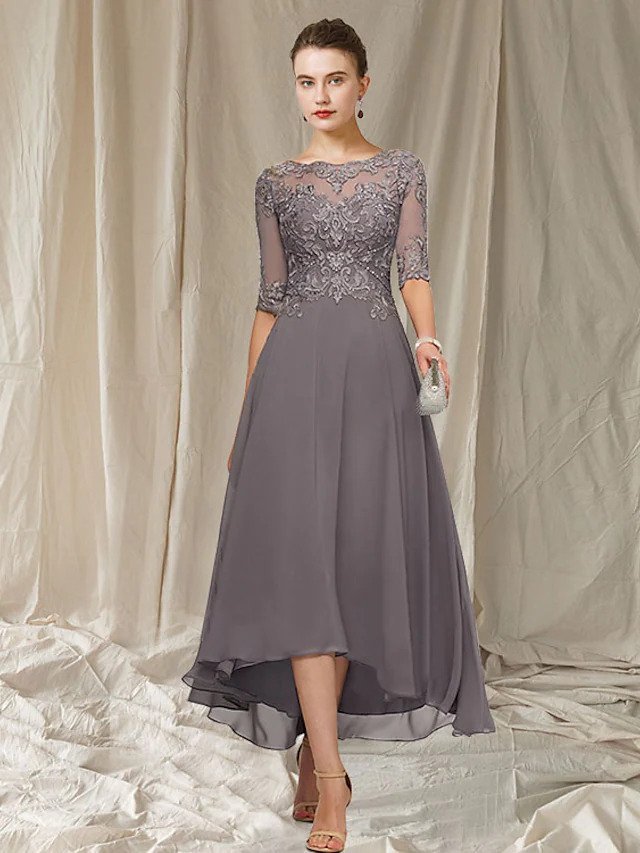 Seraphina Women's Evening Gown – Elegant Long Lace Dress with Flattering Fit for Festive Occasions