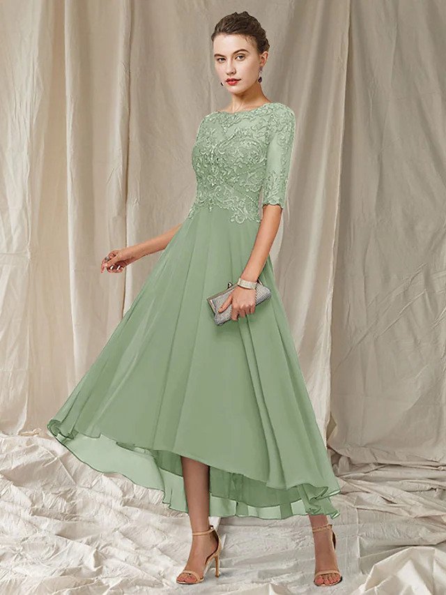 Seraphina Women's Evening Gown – Elegant Long Lace Dress with Flattering Fit for Festive Occasions