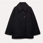 Rosalind Women's Coat – Elegant, Comfortable Oversized Wool Coat for Winter