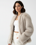 Theo Faux-Fur Coat for Women – Soft & Warm Winter Jacket with Relaxed, Elegant Fit