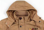 Grant Men's Military Jacket – Waterproof Coat with Fleece Lining & Adjustable Waist