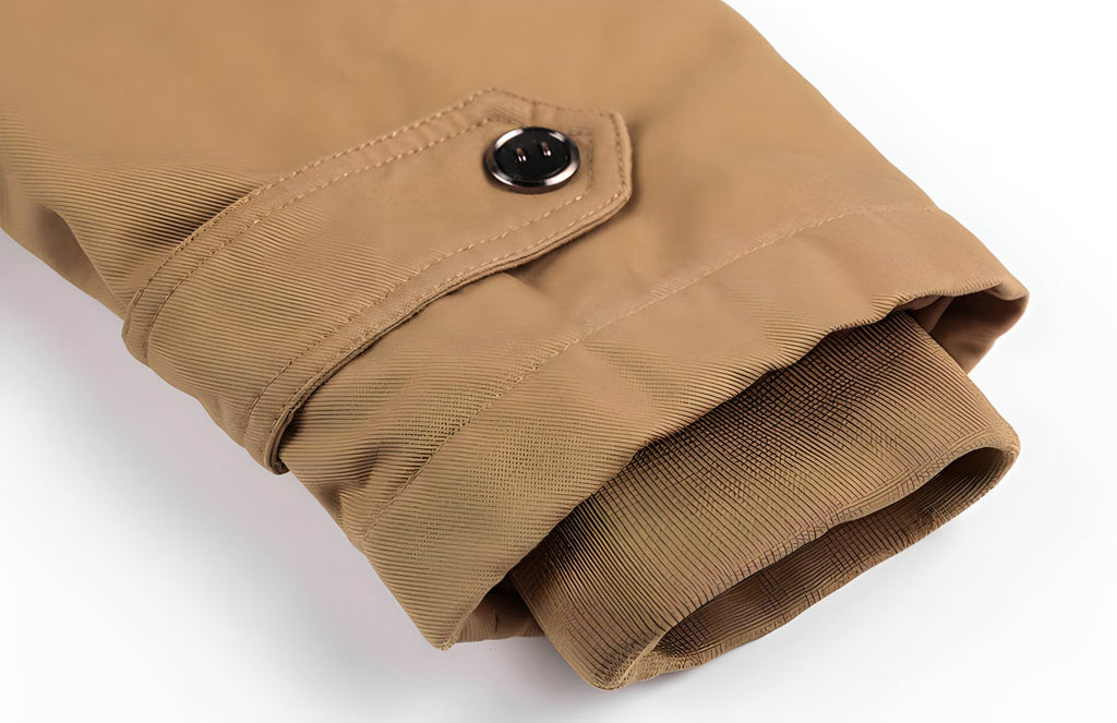 Grant Men's Military Jacket – Waterproof Coat with Fleece Lining & Adjustable Waist