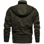 Grant Men's Military Jacket – Waterproof Coat with Fleece Lining & Adjustable Waist
