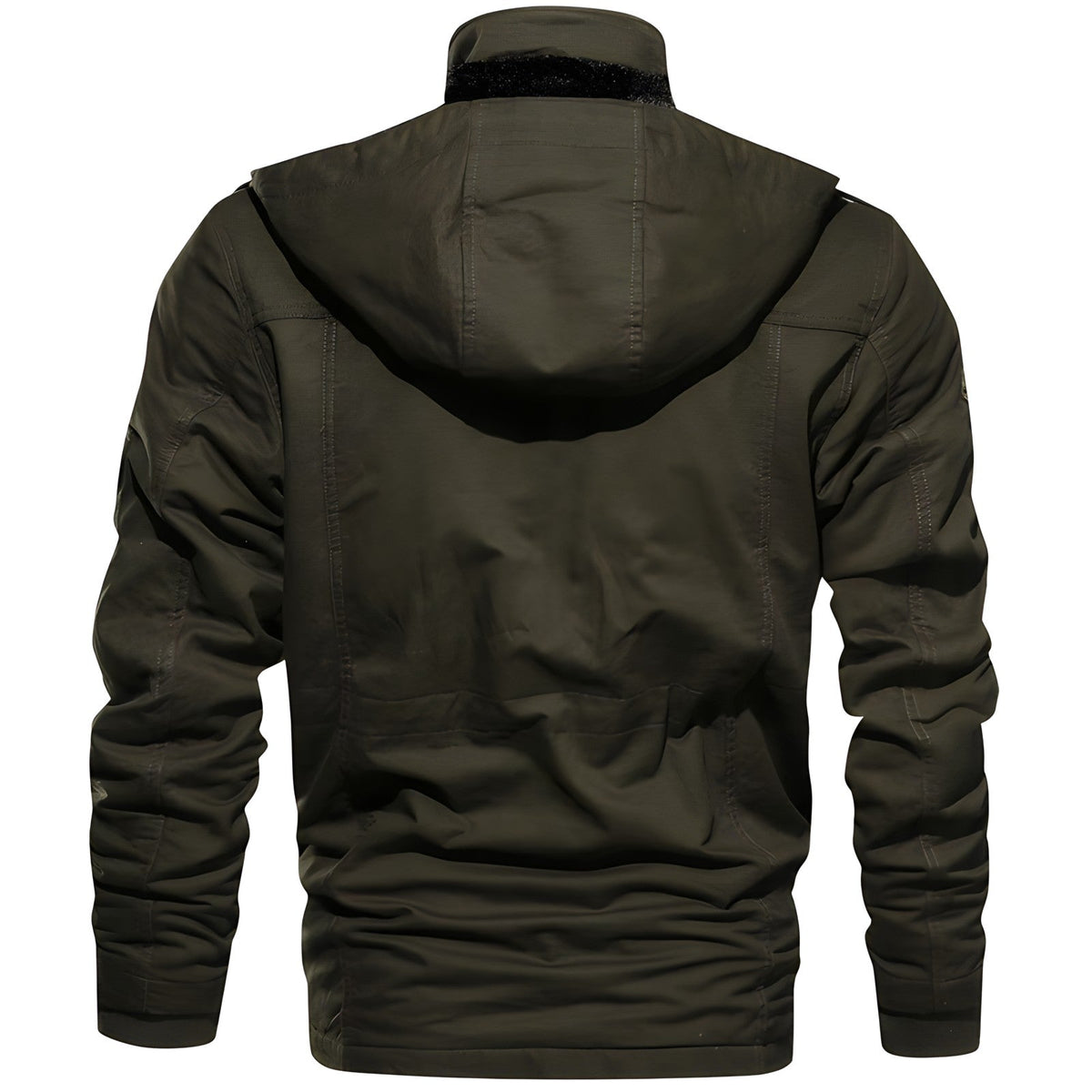 Grant Men's Military Jacket – Waterproof Coat with Fleece Lining & Adjustable Waist