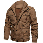 Grant Men's Military Jacket – Waterproof Coat with Fleece Lining & Adjustable Waist