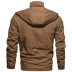 Grant Men's Military Jacket – Waterproof Coat with Fleece Lining & Adjustable Waist