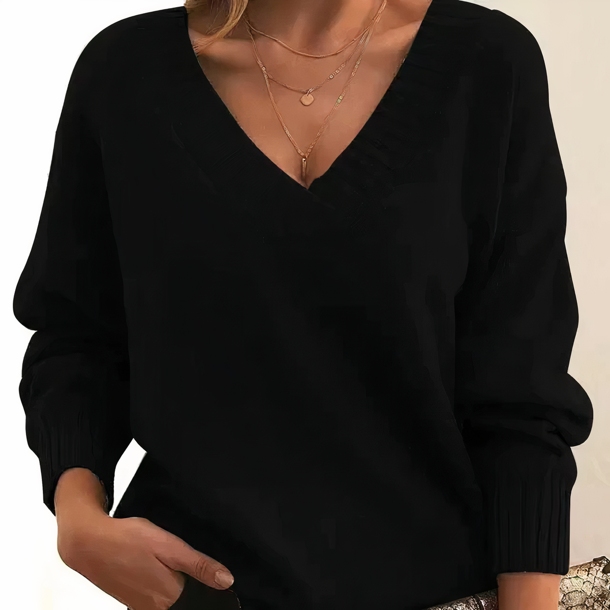 Marielle Women's V-Neck Cashmere Sweater – 100% Premium Cashmere in a Soft, Warm, Timeless Fit