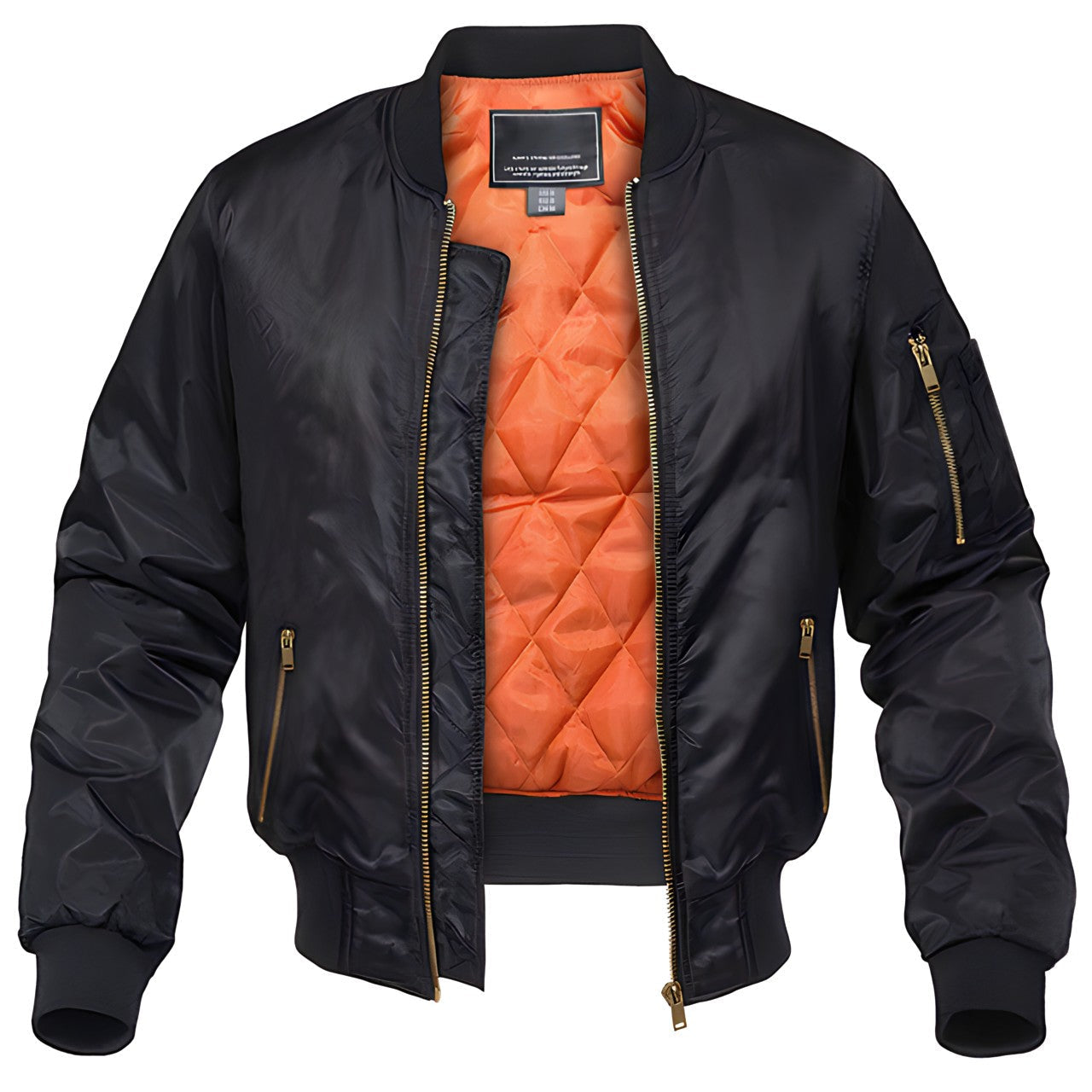 Gideon Men's Aviator Jacket – Elegant, Comfortable Pilot-Style Bomber, Timeless Look