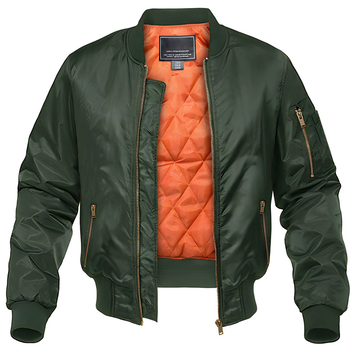 Gideon Men's Aviator Jacket – Elegant, Comfortable Pilot-Style Bomber, Timeless Look