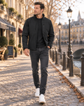 Trevor Men's Waterproof Softshell Jacket – Fleece Lined, 7 Pockets & Drawcord Hem