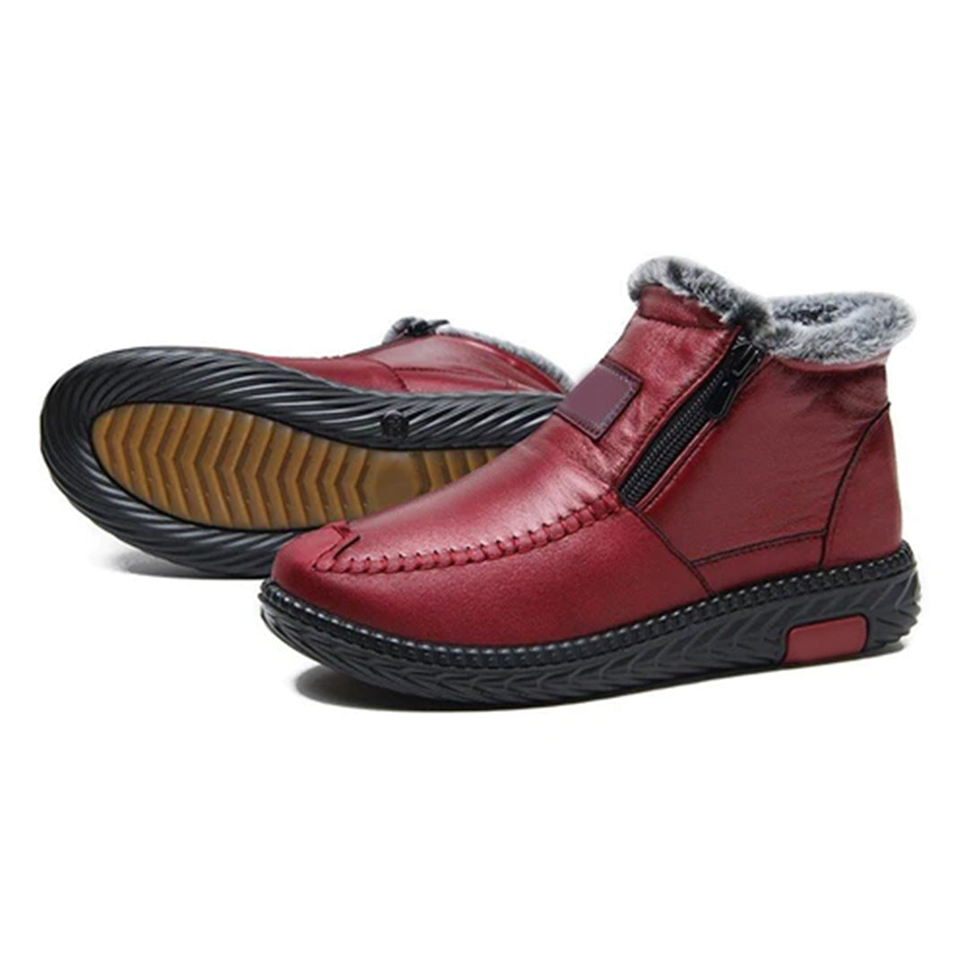 Vivian Women's Winter Boots – Cozy Fur Lining, Thermal Warmth & Non-Slip Sole
