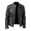 Marcus Men's Leather Jacket – Sleek & Long-Lasting Bomber with a Modern, Comfortable Style