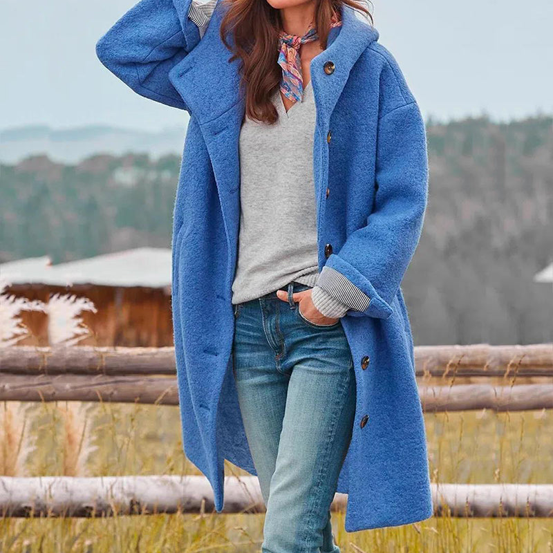Sienna Winter Coat for Women – Cozy Jacket with a Stylish Hood & Flattering Silhouette