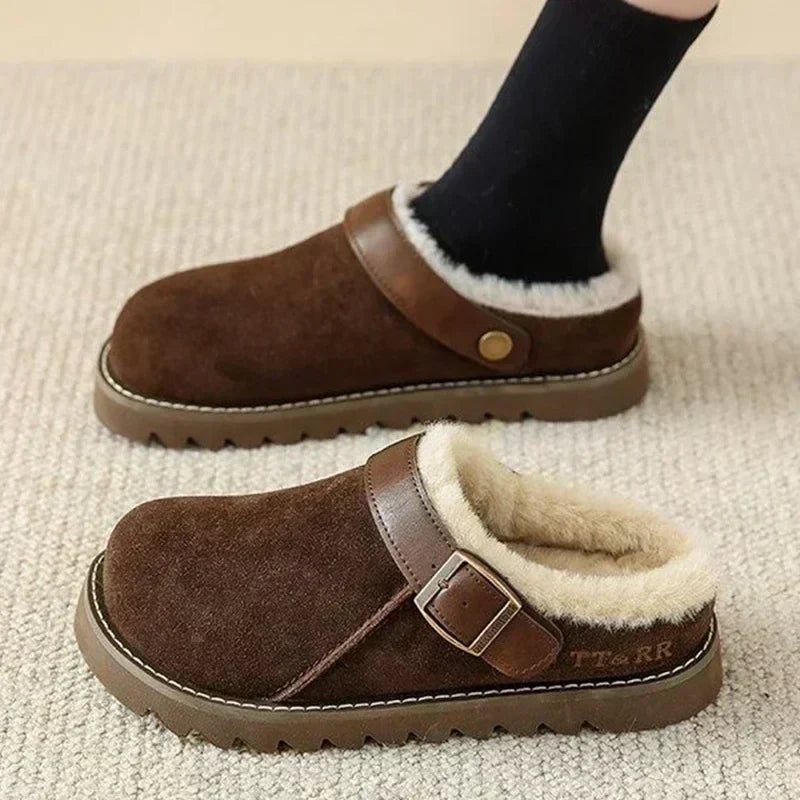 Marisol Women's Warm Clogs – Lightweight Winter Comfort with Cozy Lining & Casual Style