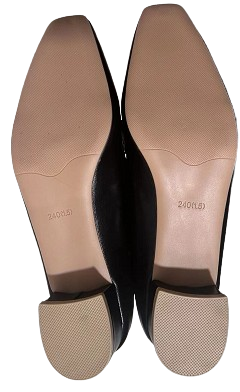 Marielle Women's Mary Jane Loafers – Leather Shoes with a Chunky Heel for All-Day Comfort