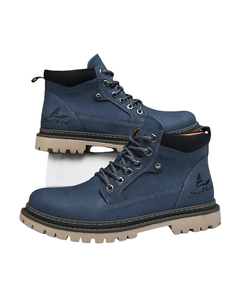 Wyatt Men's Leather Boots – Sophisticated, All-Day Comfort with a Long-Lasting Sole