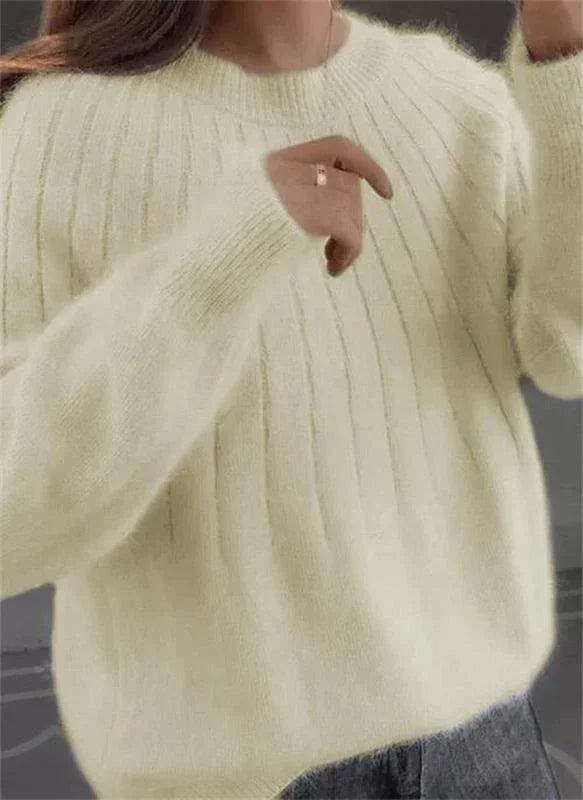 Adele Women's Cashmere Sweater – Soft 100% Cashmere Knit in a Chic, Contemporary Style