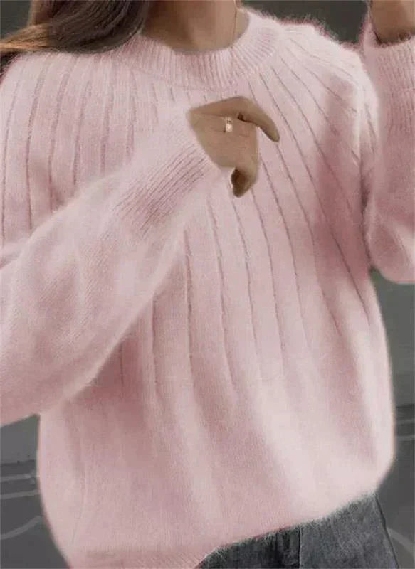 Adele Women's Cashmere Sweater – Soft 100% Cashmere Knit in a Chic, Contemporary Style