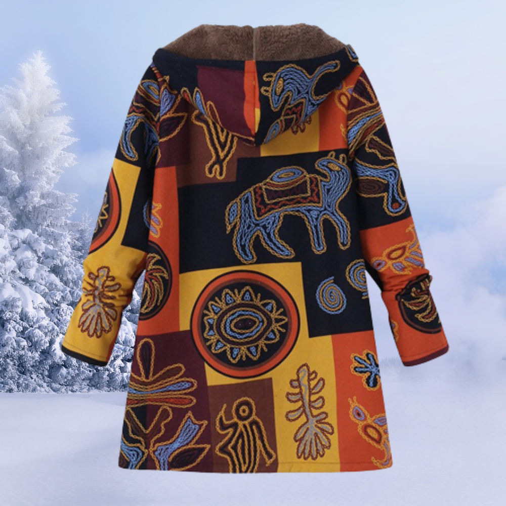 Odette Women's Jacket – Cozy Hooded Jacket, Comfortable & Modern for Winter