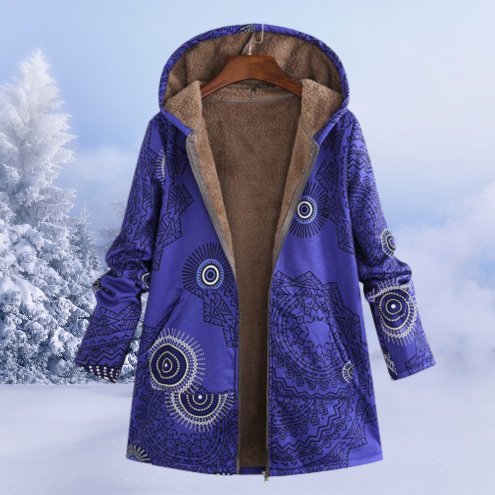 Odette Women's Jacket – Cozy Hooded Jacket, Comfortable & Modern for Winter