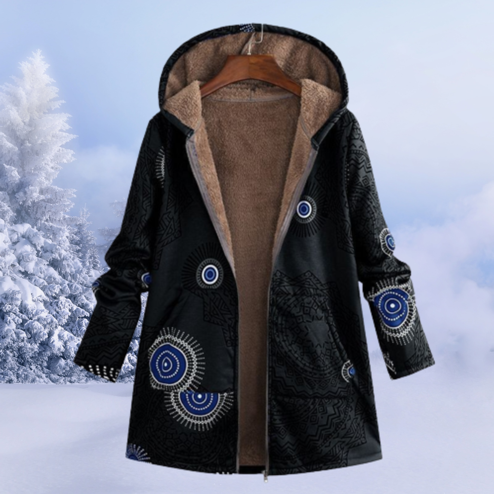 Odette Women's Jacket – Cozy Hooded Jacket, Comfortable & Modern for Winter