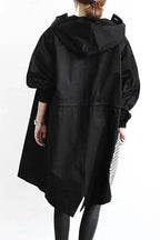 Charlotte Women's Raincoat – Urban Waterproof with Oversized Breathable Hood