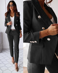 Camille Women's Suit – A Modern Set with a Sharp Blazer & Chic Tailored Trousers