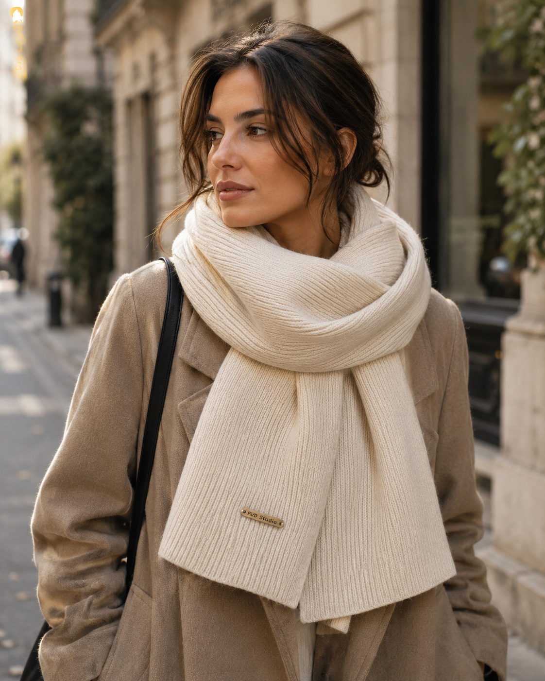 Sophie Women's Cashmere-Blend Scarf – Soft, Warm & Versatile Seasonal Accessory