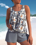 Noelle Women's Tankini – Comfortable 2-Piece Swimsuit with Padded Cups & Flattering Fit