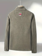 Magnus Men's Outdoor Fleece Jacket – Soft, Lightweight Warmth with a Protective Collar