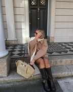 Rosalind Women's Coat – Elegant, Comfortable Oversized Wool Coat for Winter