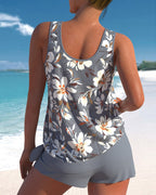 Noelle Women's Tankini – Comfortable 2-Piece Swimsuit with Padded Cups & Flattering Fit