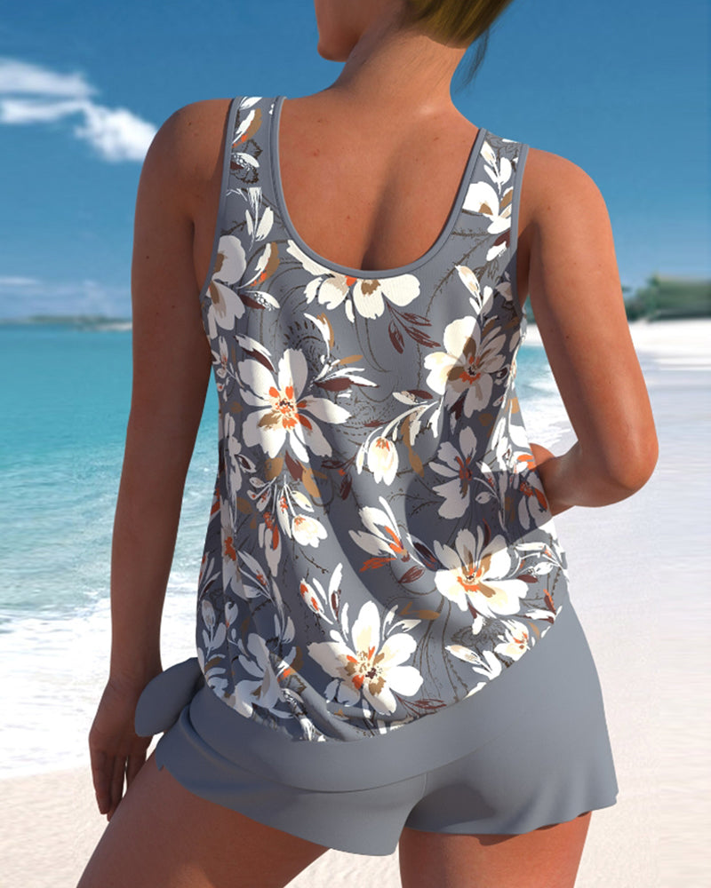 Noelle Women's Tankini – Comfortable 2-Piece Swimsuit with Padded Cups & Flattering Fit