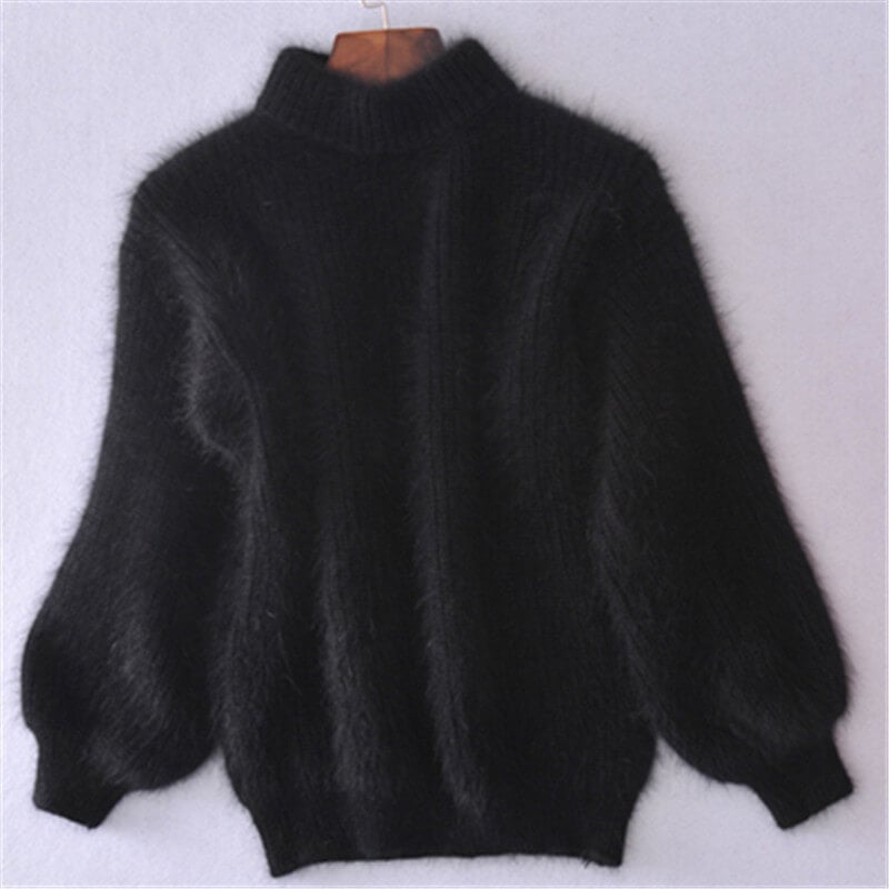 Simone Women's Sweater – Loose-Knit Wool Pullover, Comfortable & Elegant with a Modern Style