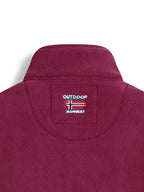 Magnus Men's Outdoor Fleece Jacket – Soft, Lightweight Warmth with a Protective Collar