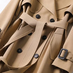 Aria Women's Trench Coat – Chic, Versatile Long Coat Built for Every Season