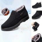 Mason Men's Winter Shoes – Warm Slip-On Thermal Shoes with Plush Lining