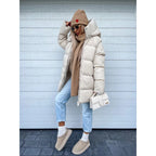 Rosalind Women's Winter Coat – Warm, Thick with Built-In Hood & Zip Closure