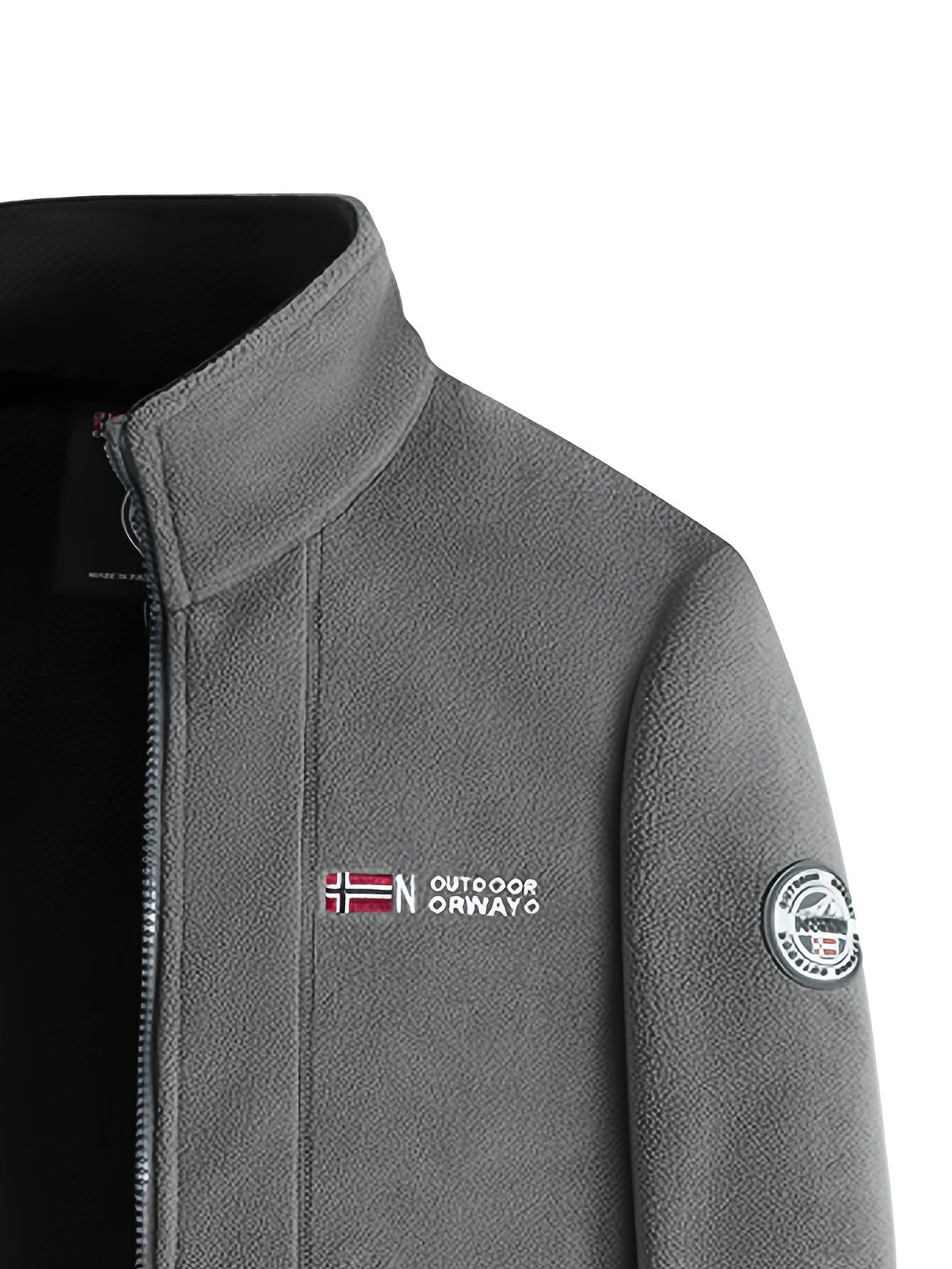Magnus Men's Outdoor Fleece Jacket – Soft, Lightweight Warmth with a Protective Collar