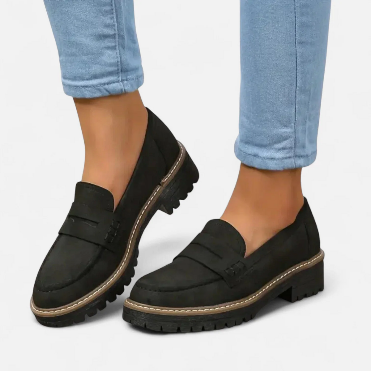 Priya Women's Loafers – Comfortable Shoes with Arch Support & Elegant Style