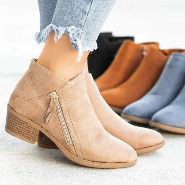 Rosalie Women's Boots – Comfortable Leather, Arch Support & Perfect Posture