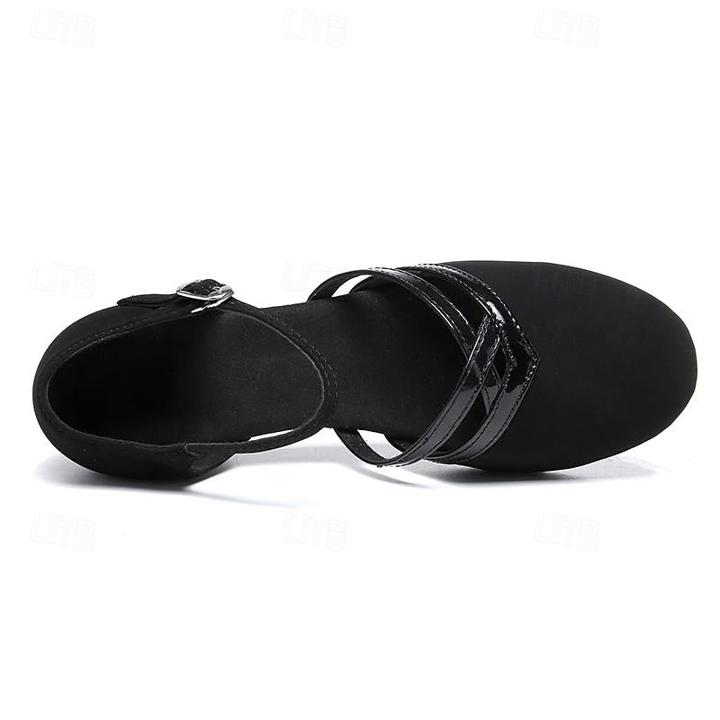 Adaline Dance Shoes for Women – Comfy Latin & Ballroom Sandals with a Sturdy Heel