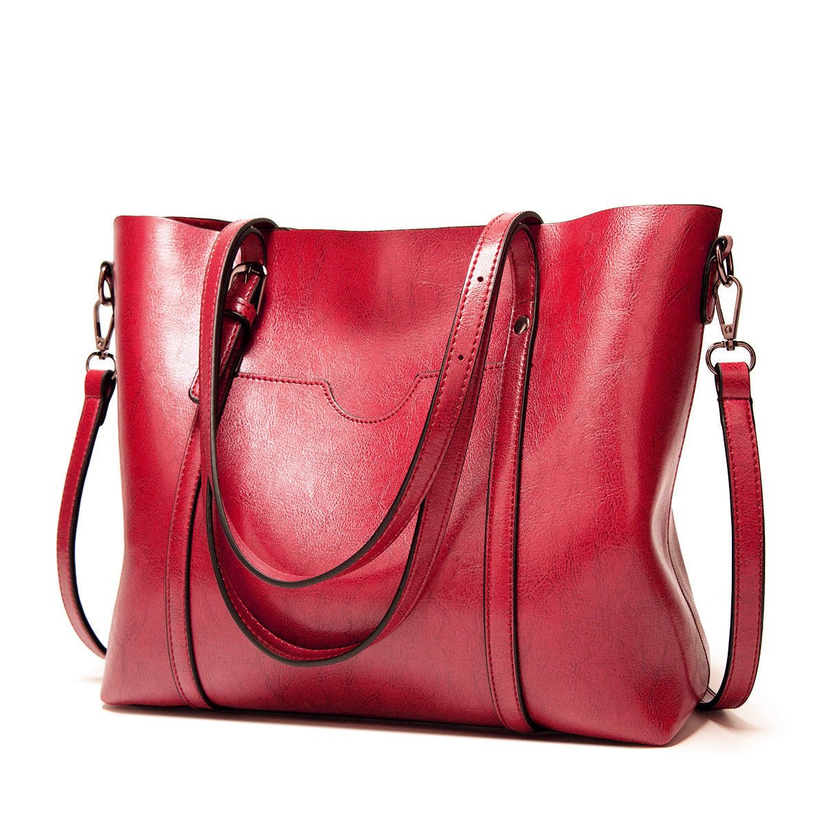 Delphine Women's Tote Bag – Large Leather Work Bag, Elegant and Functional