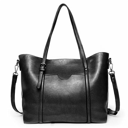 Delphine Women's Tote Bag – Large Leather Work Bag, Elegant and Functional
