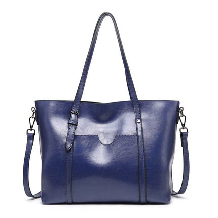 Delphine Women's Tote Bag – Large Leather Work Bag, Elegant and Functional