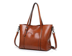 Delphine Women's Tote Bag – Large Leather Work Bag, Elegant and Functional