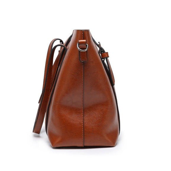Delphine Women's Tote Bag – Large Leather Work Bag, Elegant and Functional